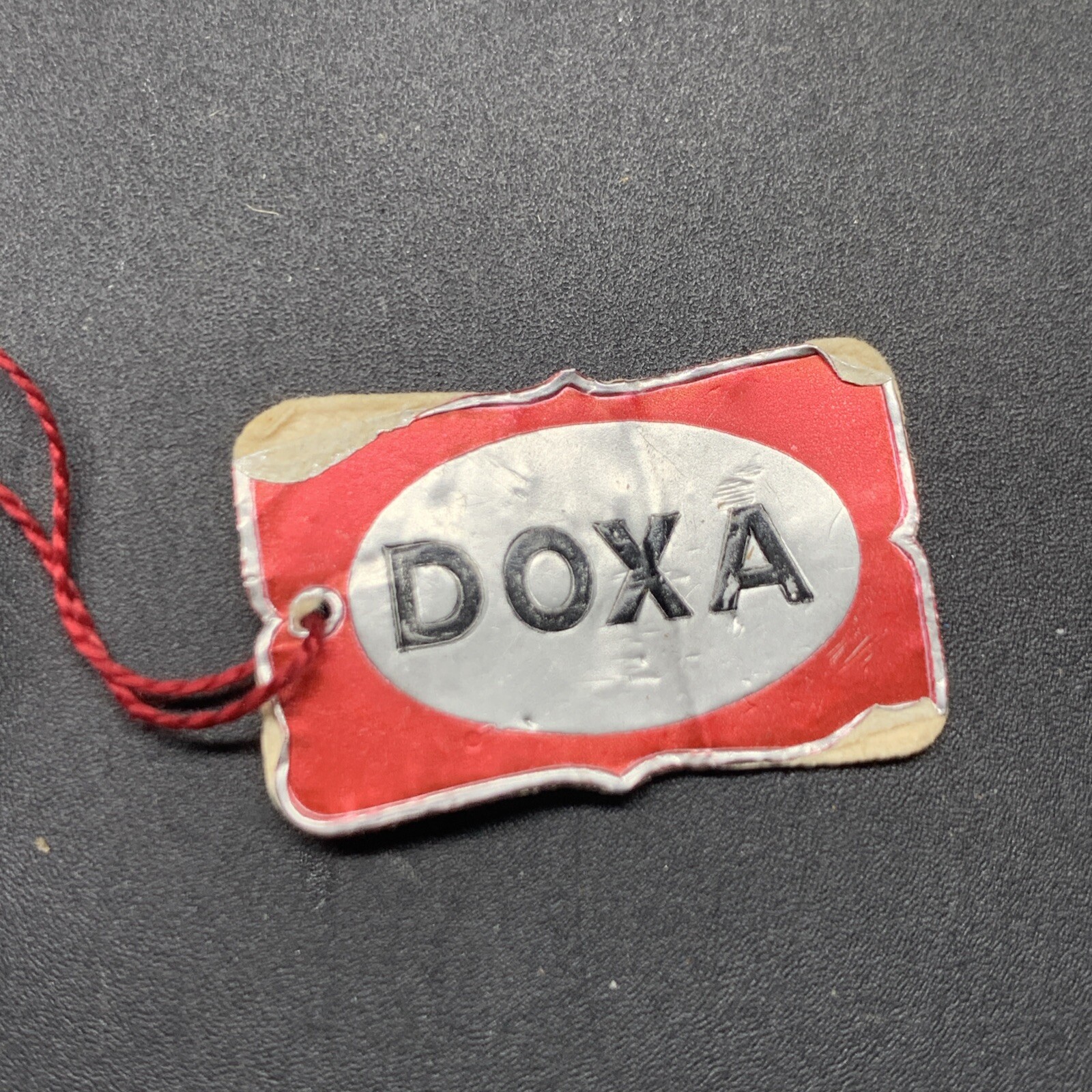 1950s SS NOS Doxa Screw Back Case With Original Tag 13930
