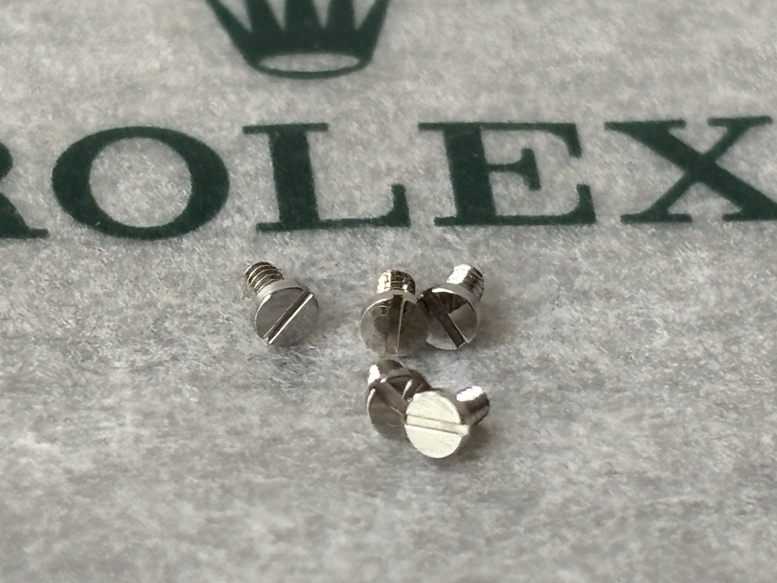 Genuine Rolex Cal: 3135 5110 Screws For Bridges New Old Stock