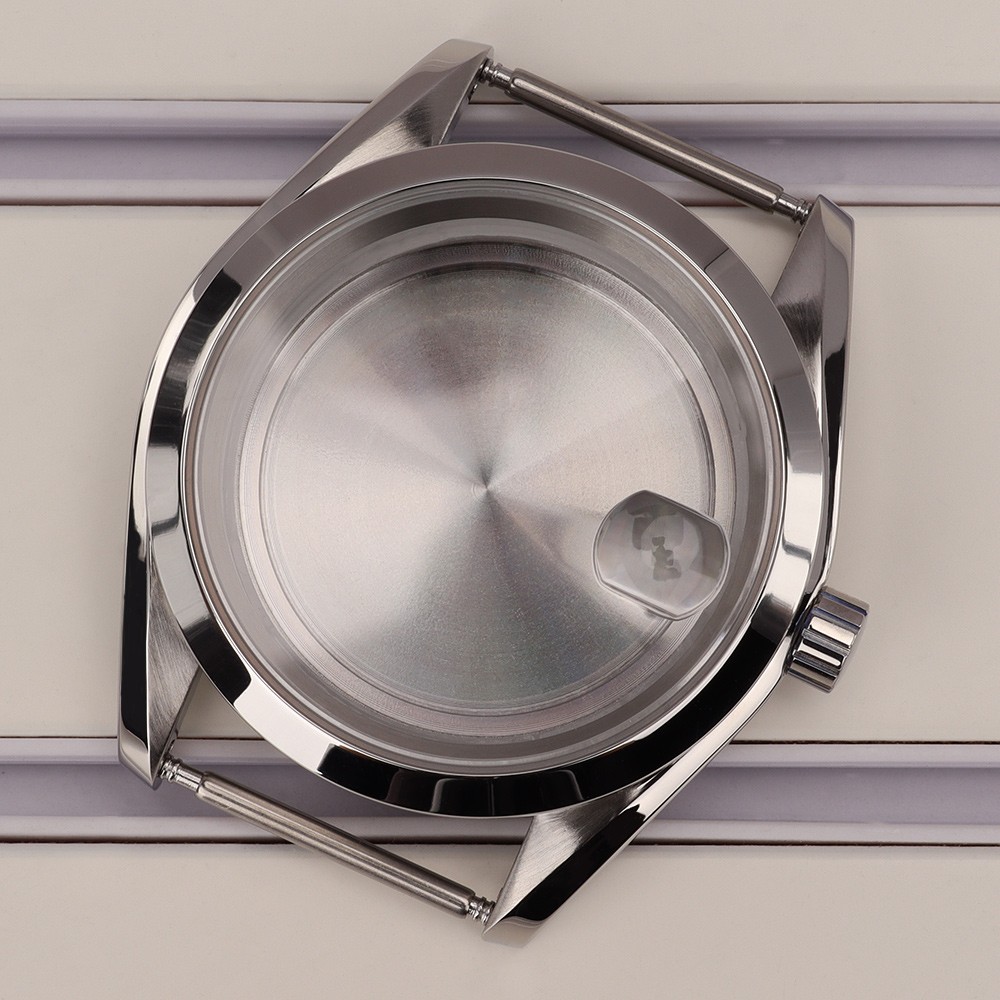 39.2mm Man Watch Case 316 Stainless Steel 10ATM For Seiko NH34 35 36 38 Movement