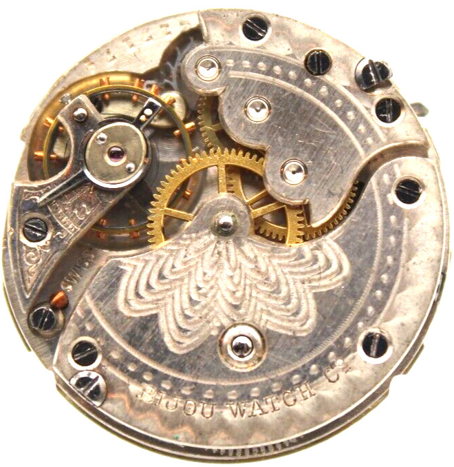 BIJOU SWISS MADE POCKET WATCH MOVEMENT 417174 29.4mm (GH3)