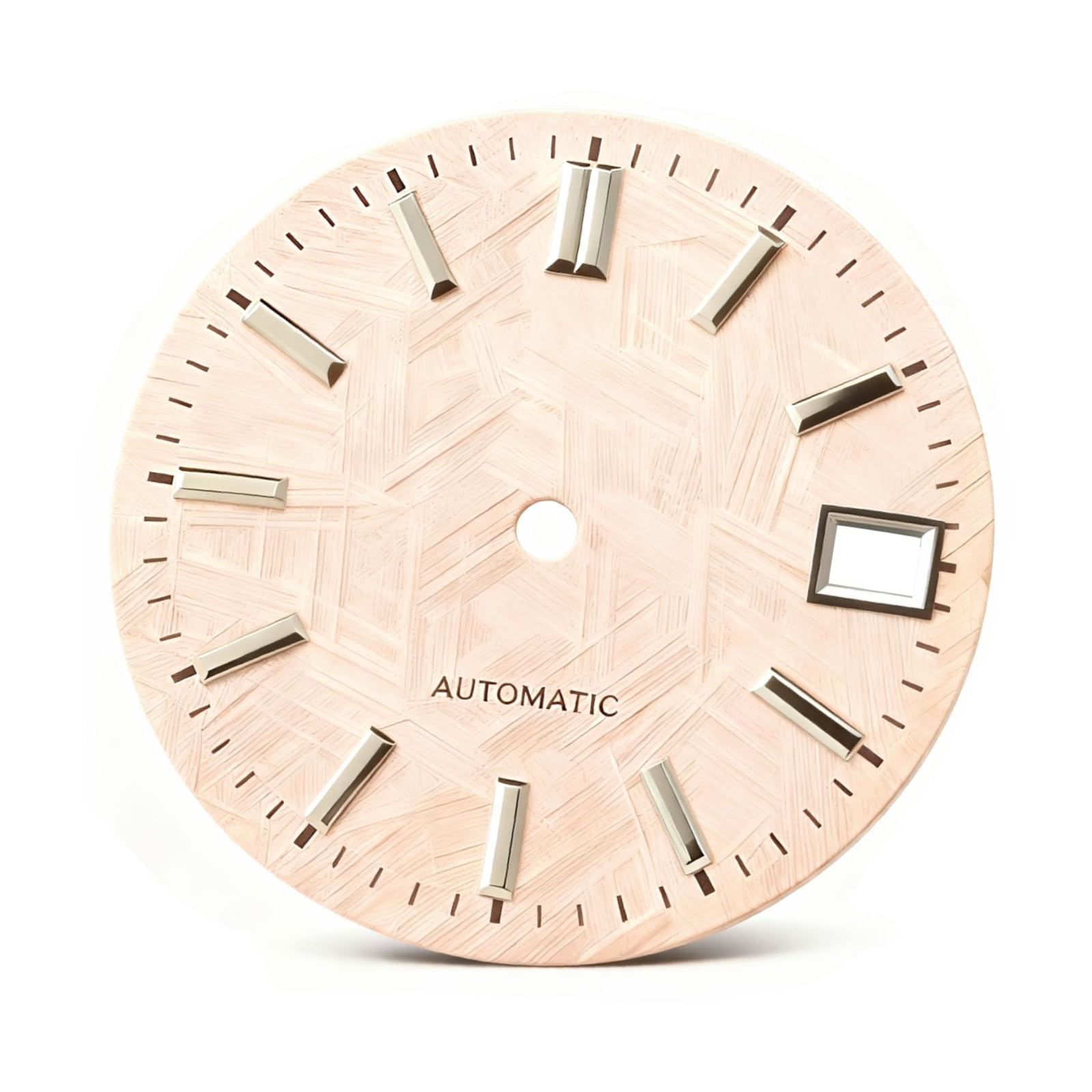 OYOSIDA 28.5mm Skeleton Watch Dial NH35 NH36 4R 6R Silver