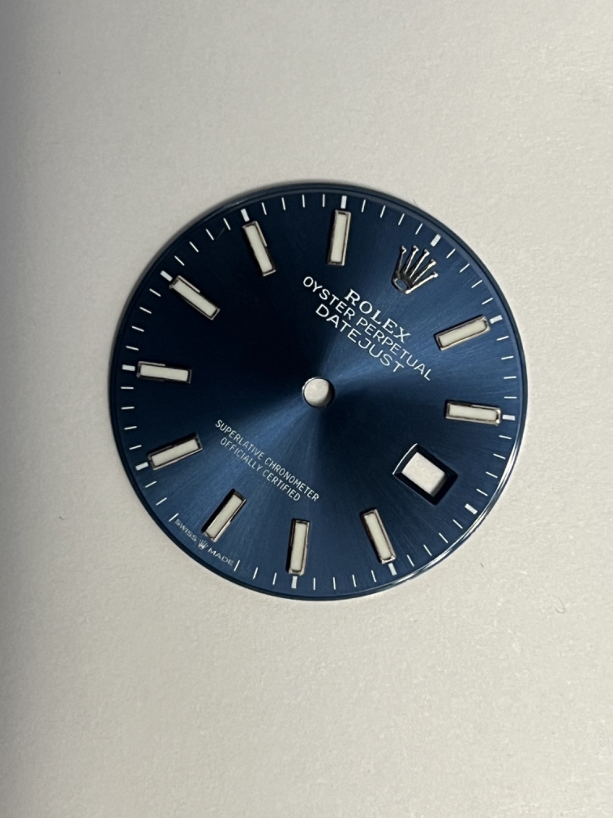 Rolex Blue Dial for Datejust 36mm 126200 126234 – Genuine Original Rolex Dial