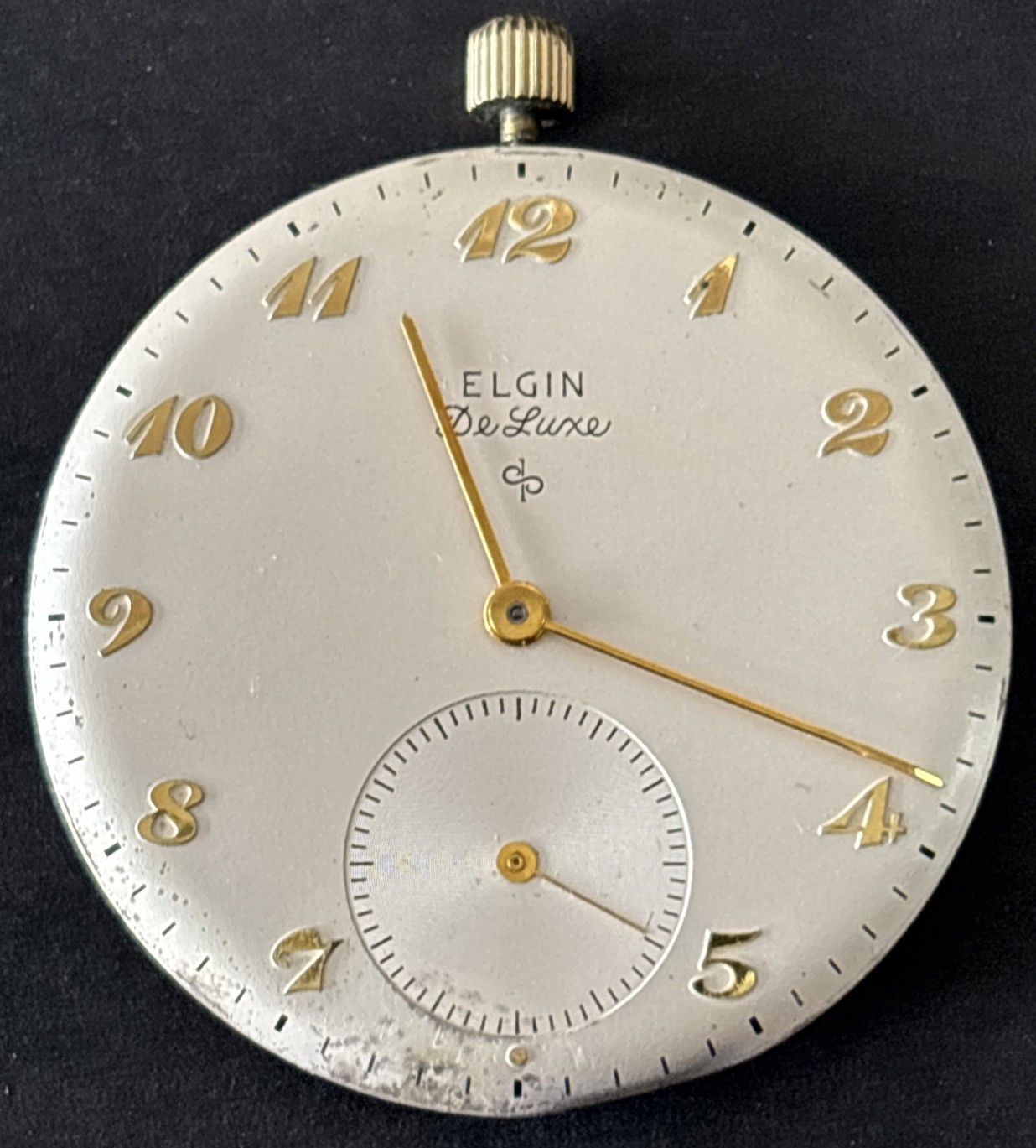 Elgin Watch Co. 17 Pocket Watch Movement Working ~ Grade 542 Model 2 Size 10