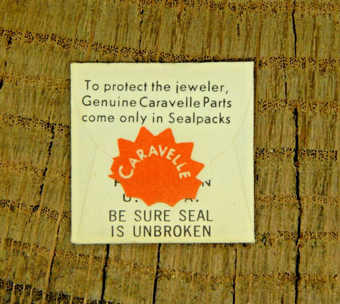 Genuine Caravelle 11OBAC GDAP 26 TRIT Set of Hands Watch Part 63-64 NOS