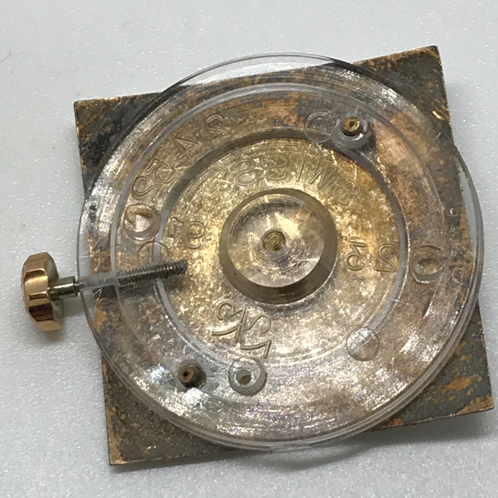 Herodia vintage super automatic dial 24mm PARTS REPAIRS swiss made