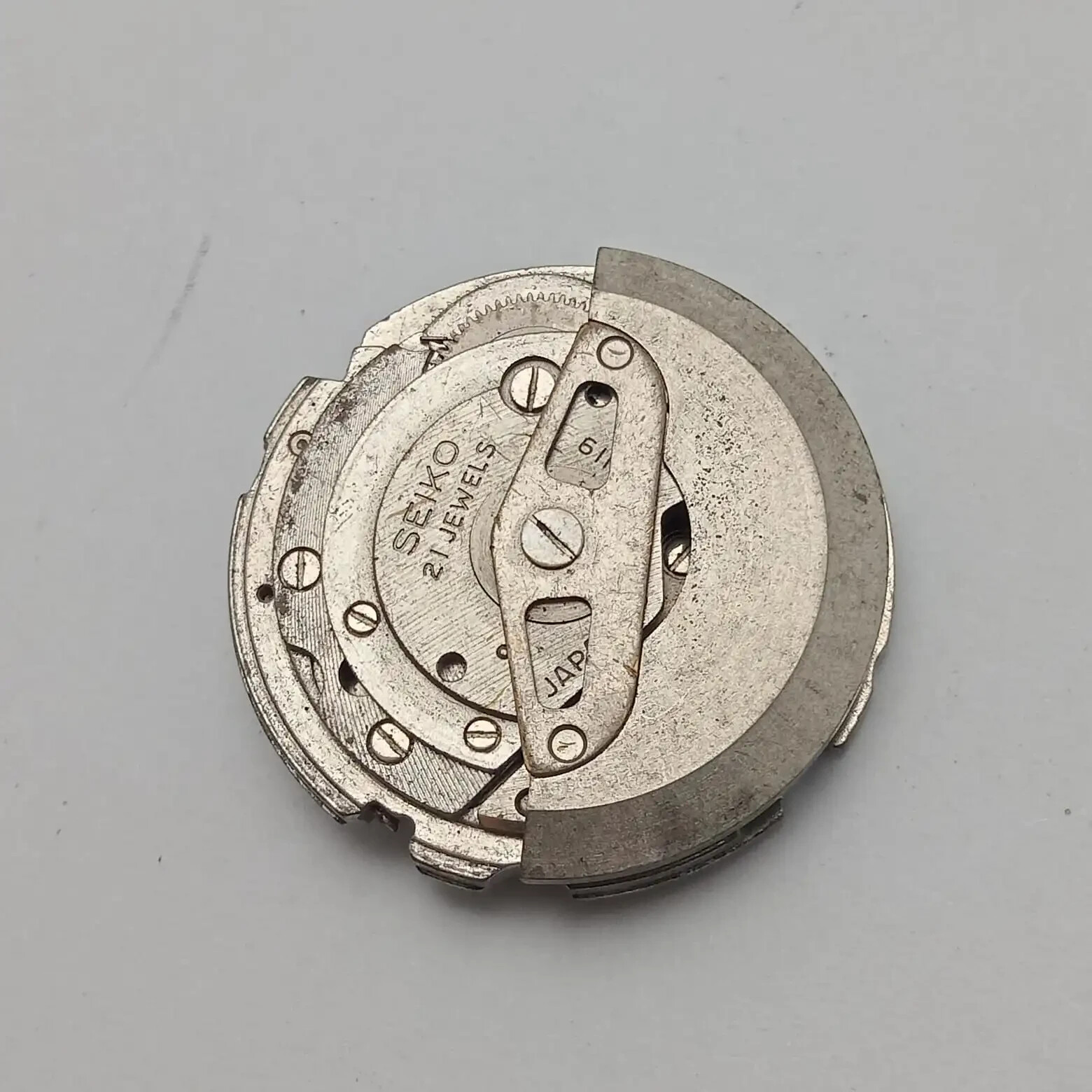 Seiko Automatic 6119 C Vintage Watch Movement For Parts