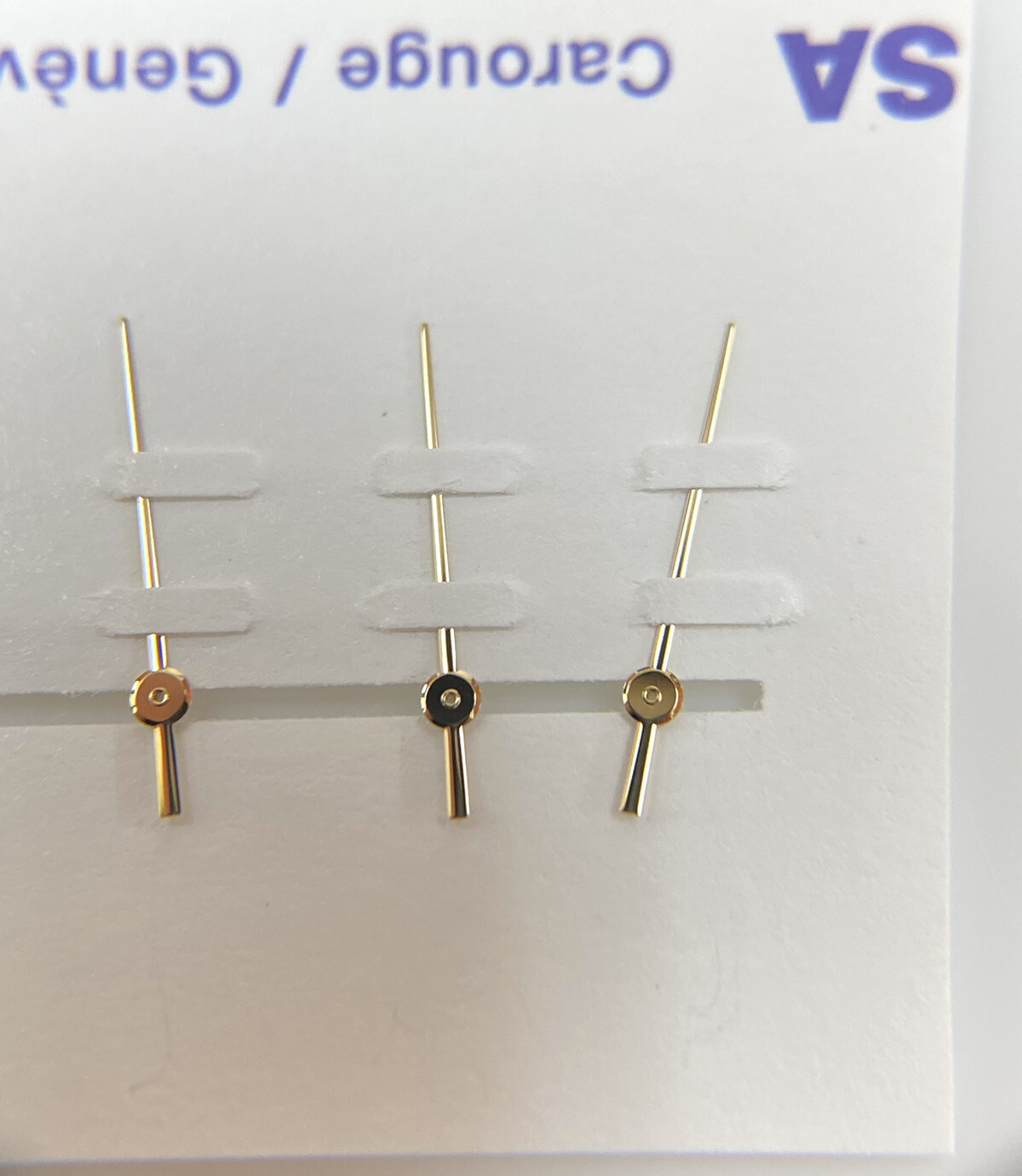 Genuine NOS Rolex Cal. 2035 ONE Yellow Gold Second Hand 6900 6917