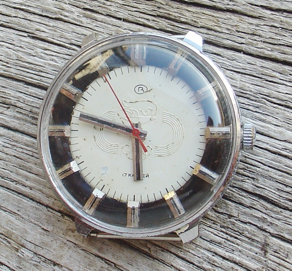 SOVIET RUSSIAN COLLECTIBLE WOSTOK (VOSTOK) – OLYMPICS – 1980 WATCH serviced