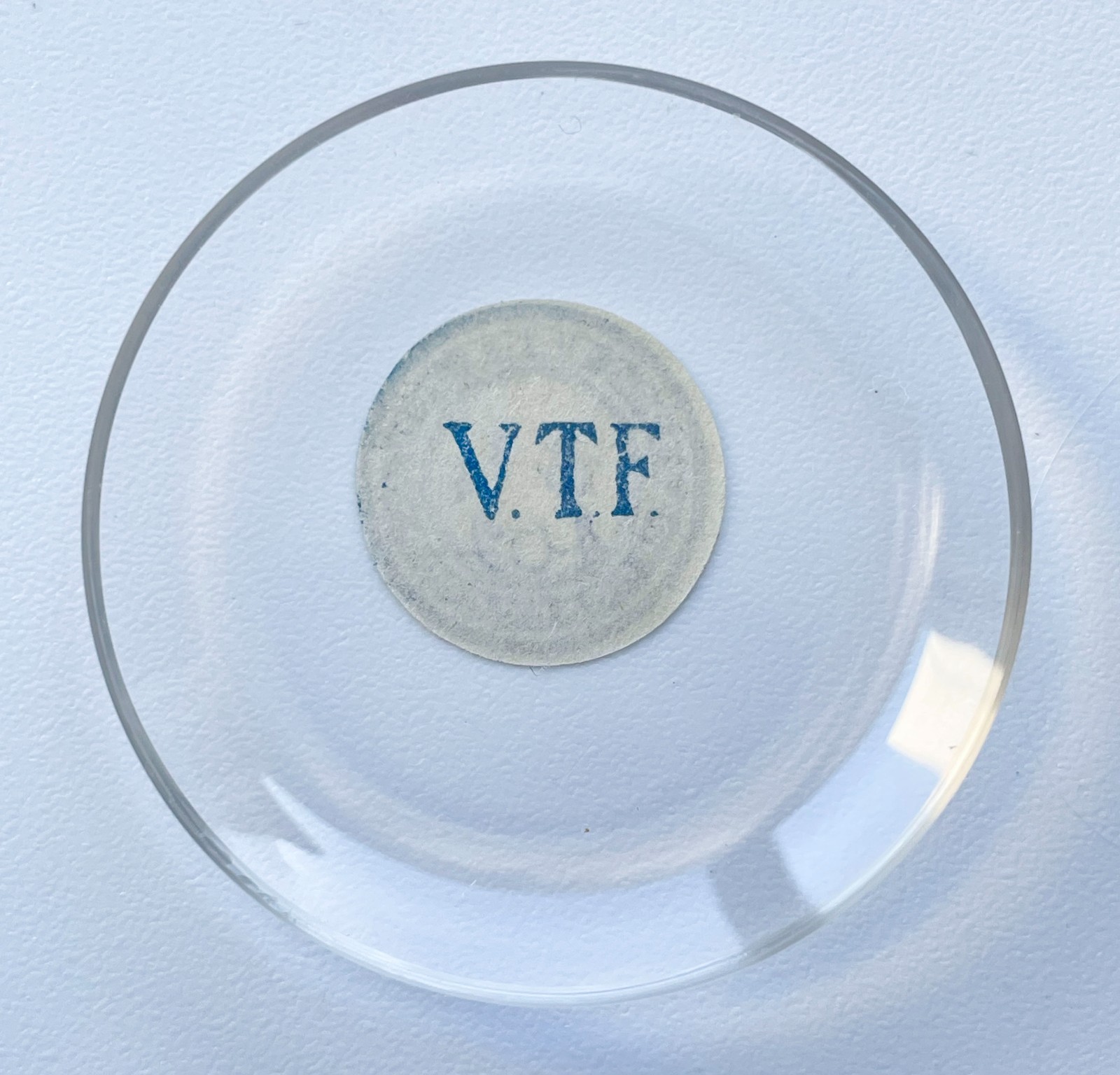 VTF Round Domed Acrylic Watch Crystal 402 39.9mm 15 3/4 Size Vintage Parts NOS