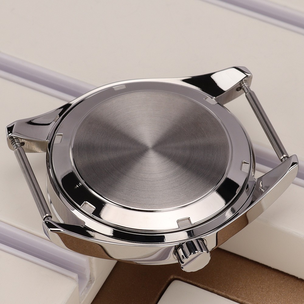 39.2mm Man Watch Case 316 Stainless Steel 10ATM For Seiko NH34 35 36 38 Movement