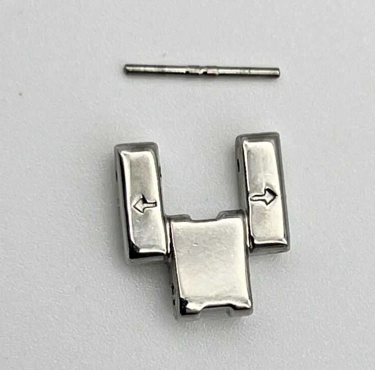 Women’s FOSSIL Silver Tone Stainless Steel Watch Band Link 12mm w/Pin for AM3861