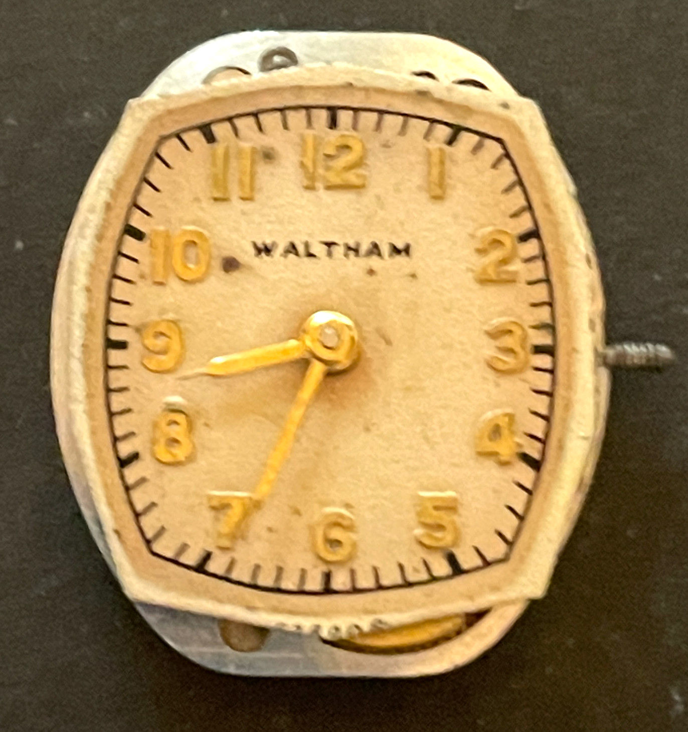 Vintage Waltham Cal 675 Women’s Watch Movement Running Ticks 17j USA