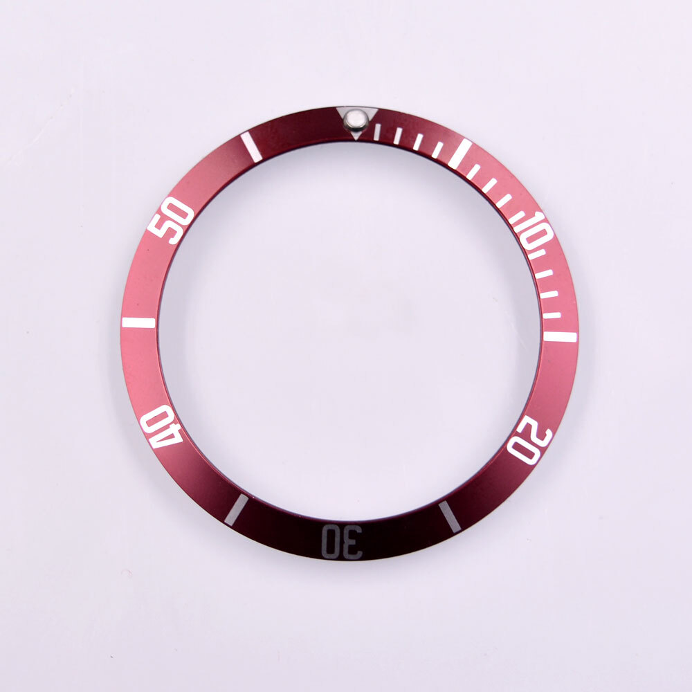 39.5mm Aluminium Diving Watch Bezel Insert Fit for Automatic SUB/GMT Watch