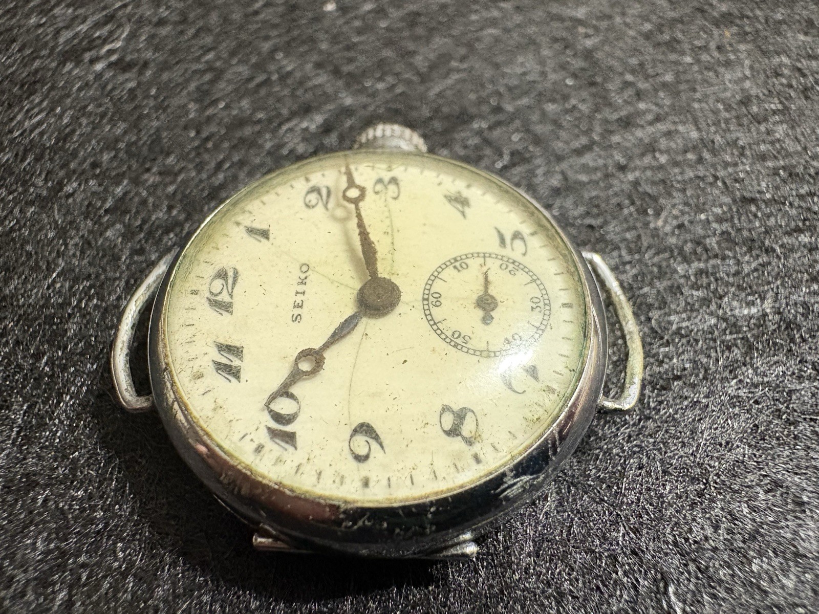 Museum Rare Antique 1924 First SEIKO Wristwatch SKS 7J Adjusted Movt Vintage