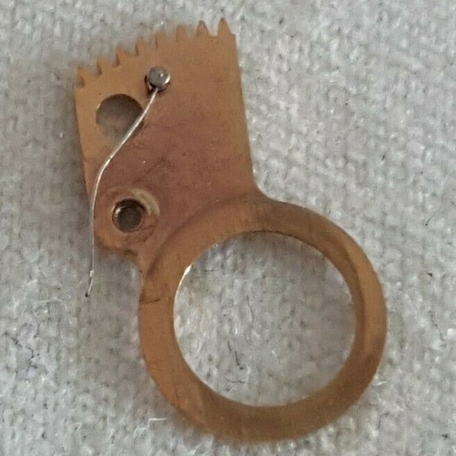 Omega Caliber 330 Part Number 1407 (Pawl Bearing Yoke with Stud and Spring)