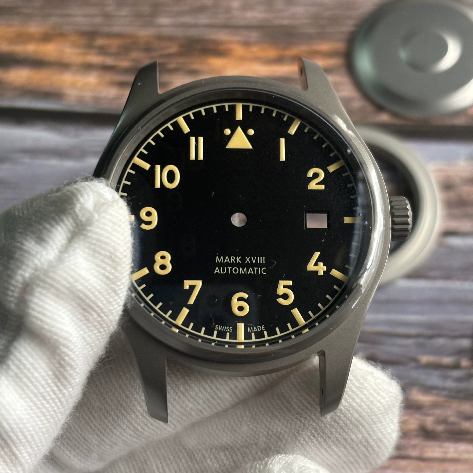 40mm Titanium Watch Case With Band Kit Mark XVIII for 2892