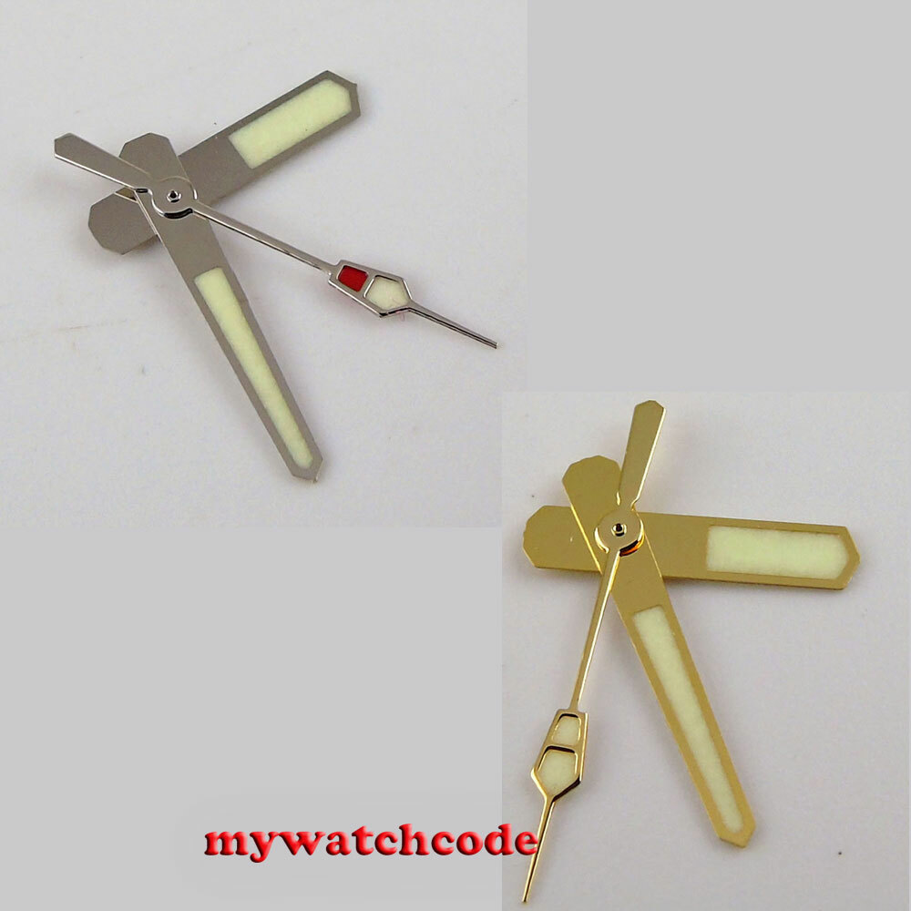 silver edge golden edge watch hand fit Japan NH35 NH36 7s26 7s36 7s25 movement