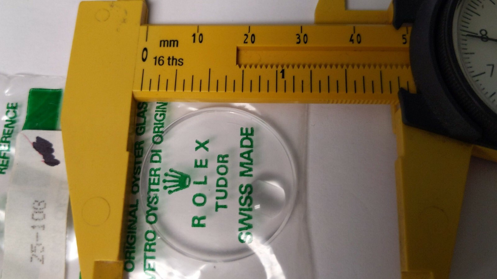 Genuine Rolex 25-103 Tudor Crystal Oyster date window approx 29.3mm sealed/new a