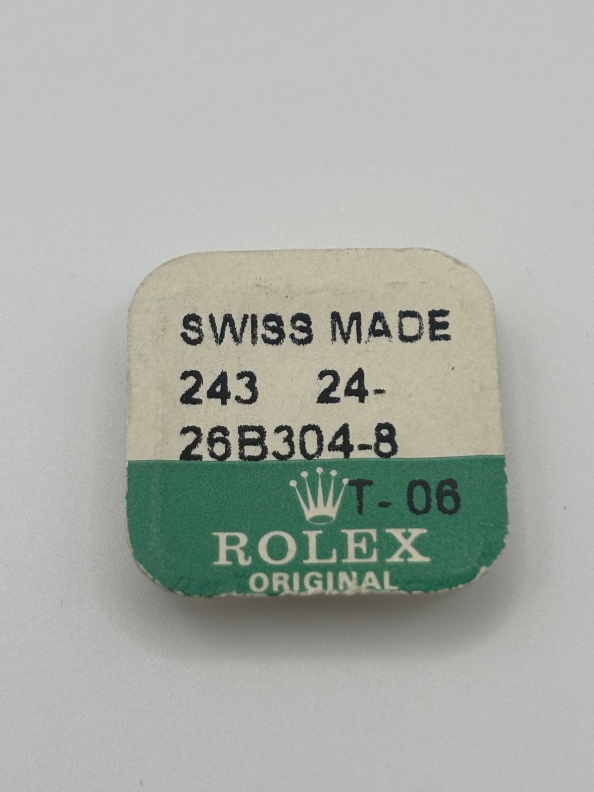 Genuine Rolex Gold Crown Part 243 24-26B304-8