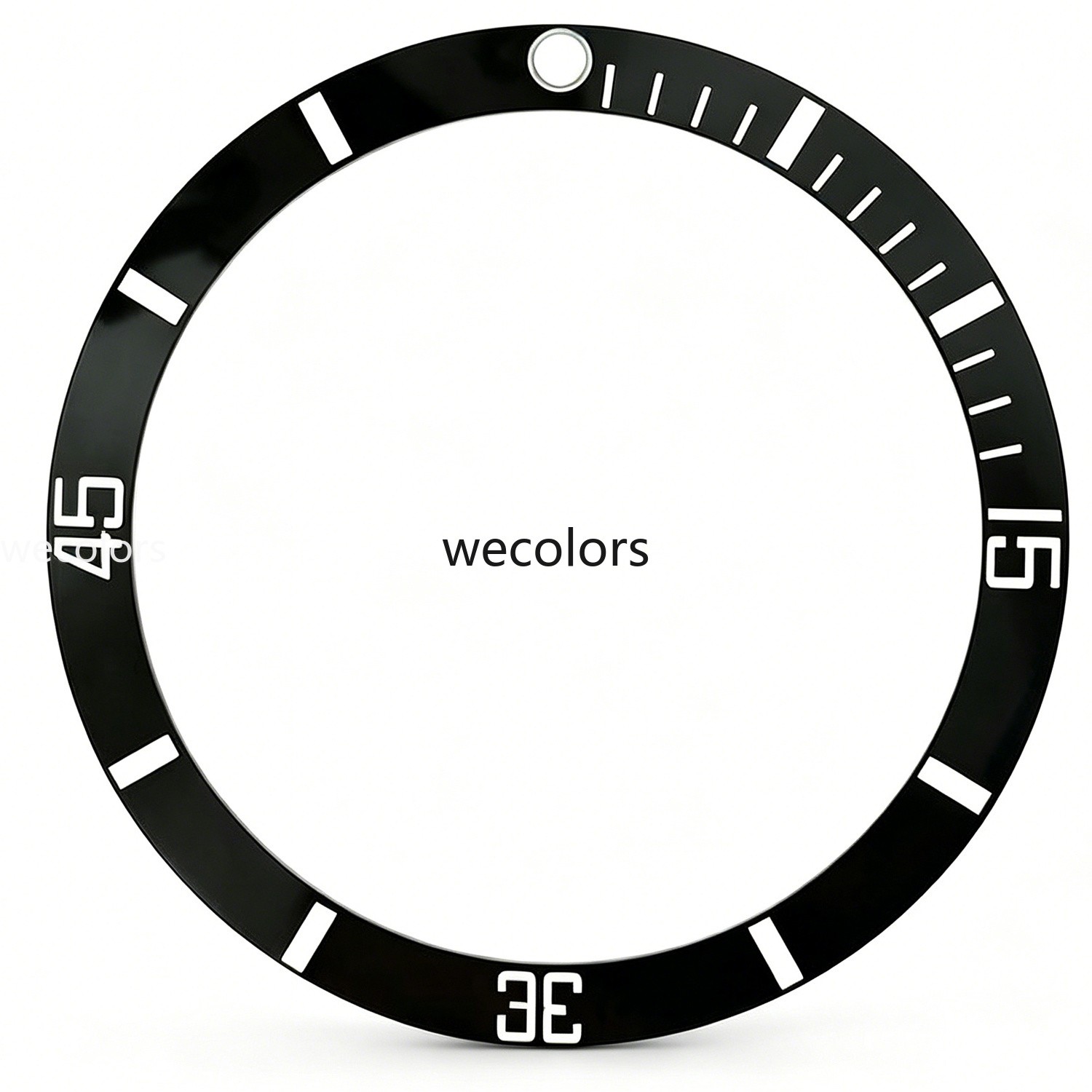 Sloped Black Blue Green Ceramic Watch Bezel Insert for BLACK BAY 79230 79220