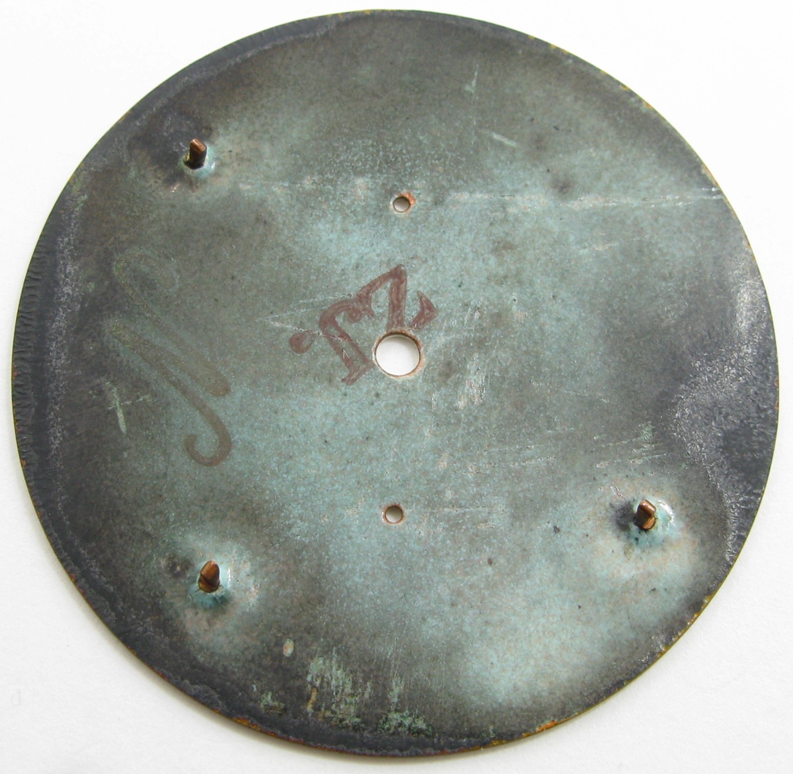 Longines chronograph dial 30 mn register part: 47.4 mm