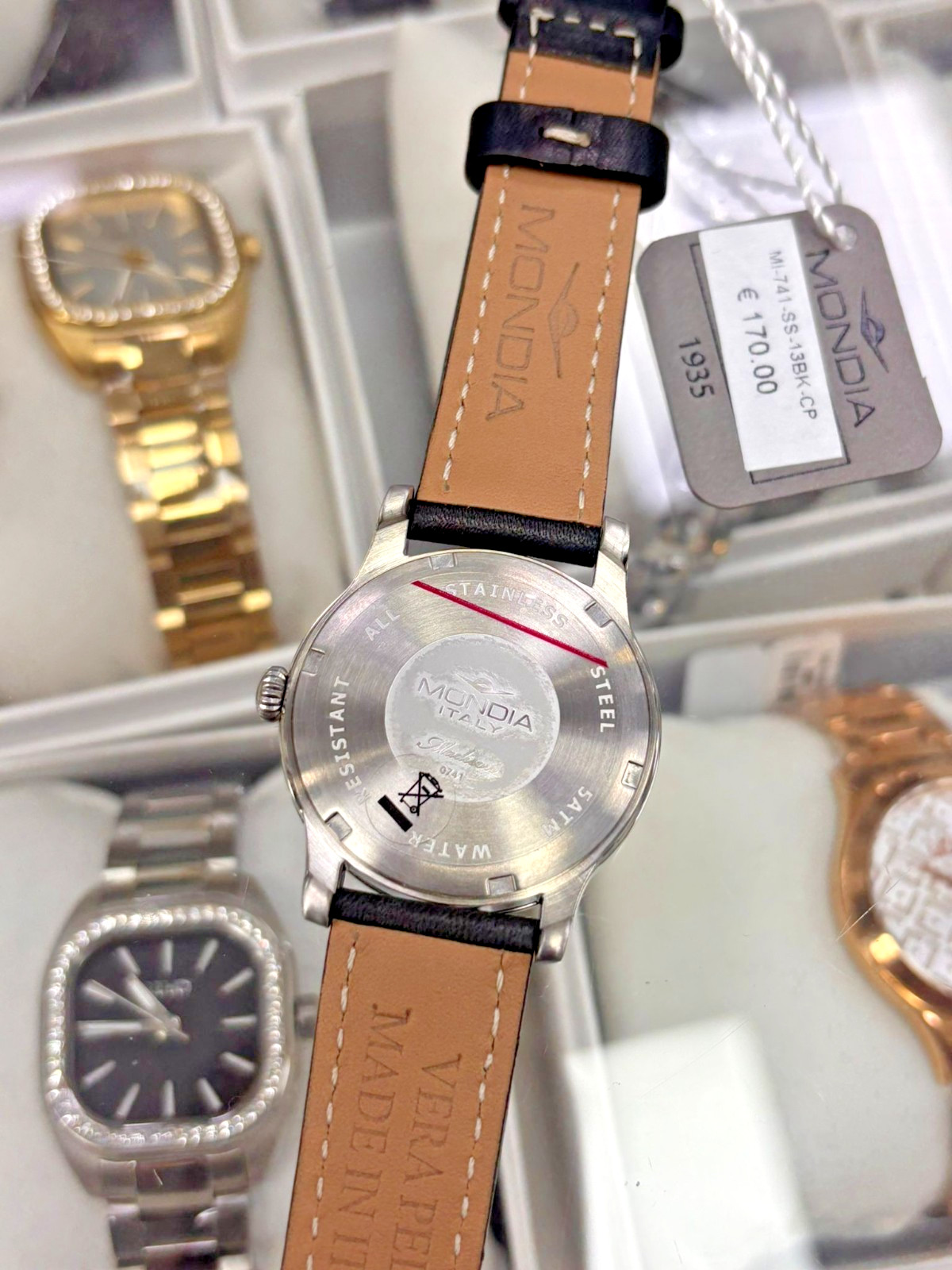 Mondia MI.741.SS.13BKCP Women’s Quartz Watch New