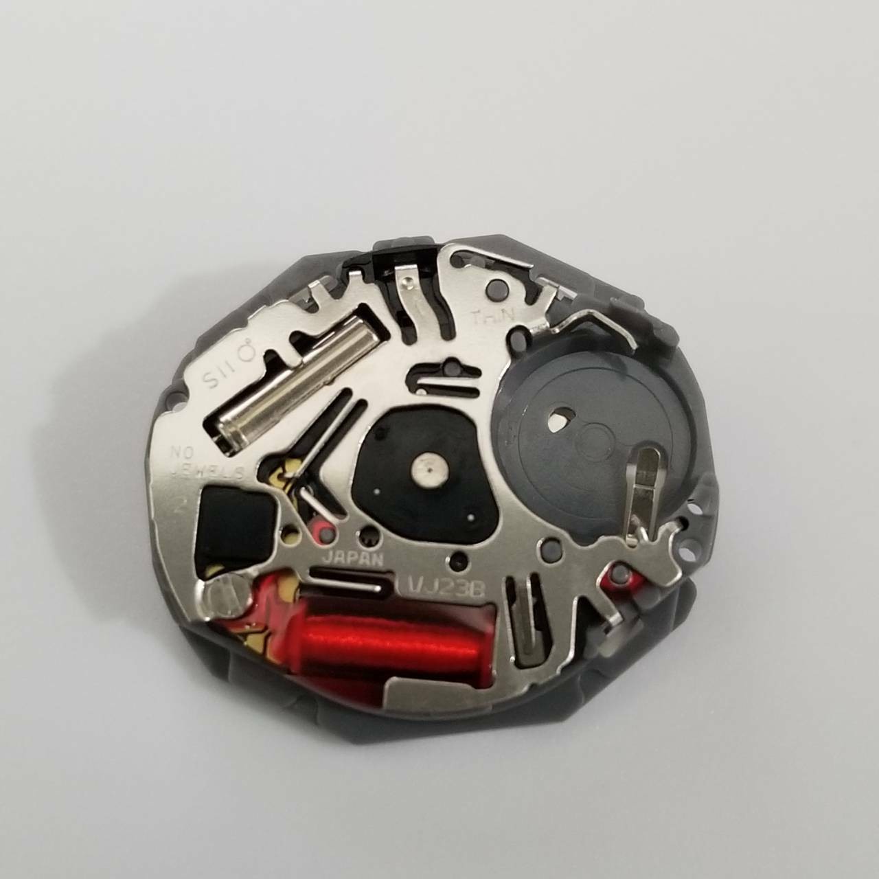 For Hattori Espon VJ23 Quartz Watch Movement 3 Hands, Dual Calendar Japan Made