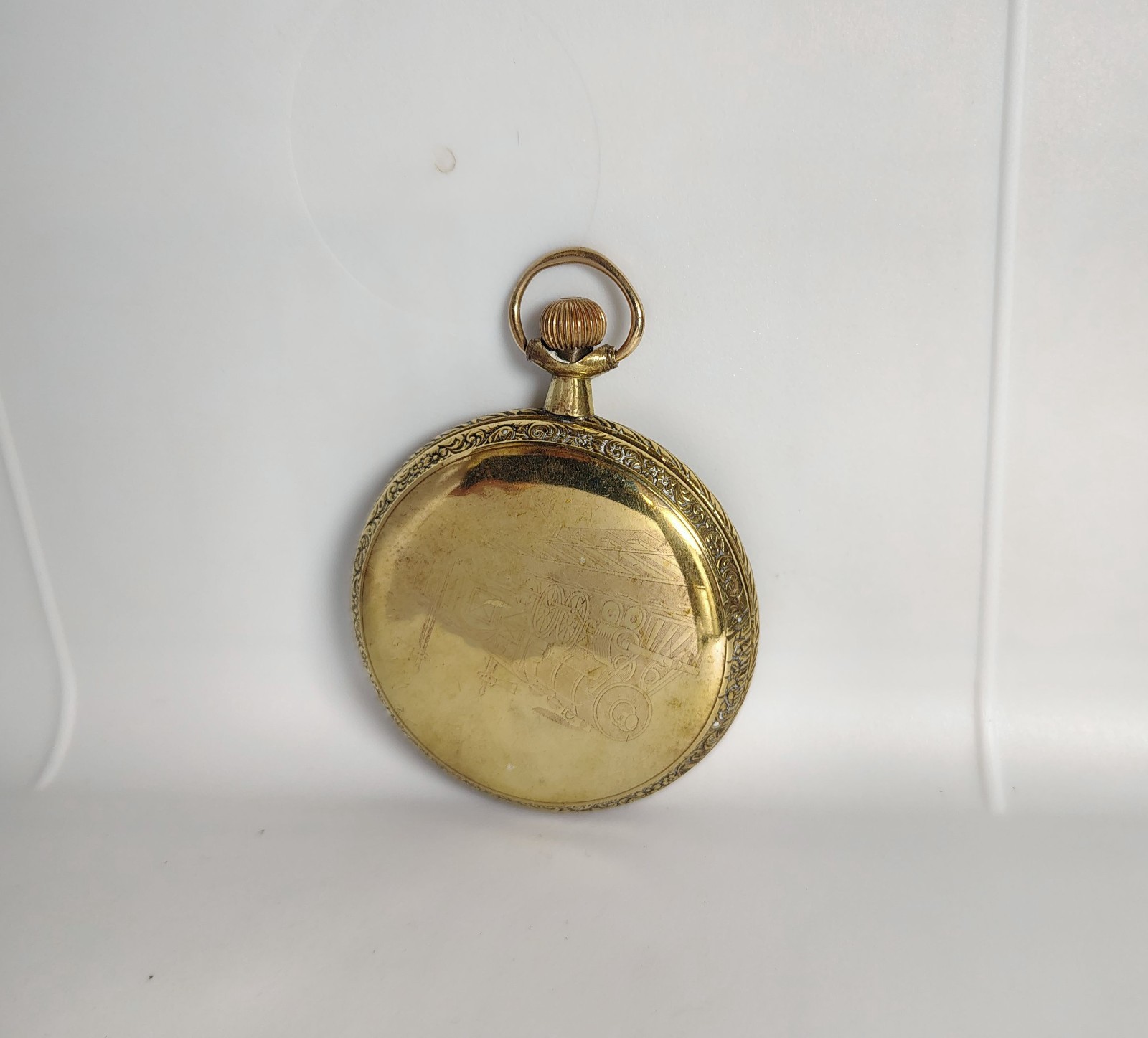 50MM 16s Gold Plated KEYSTONE 961044 Pocket Watch Case