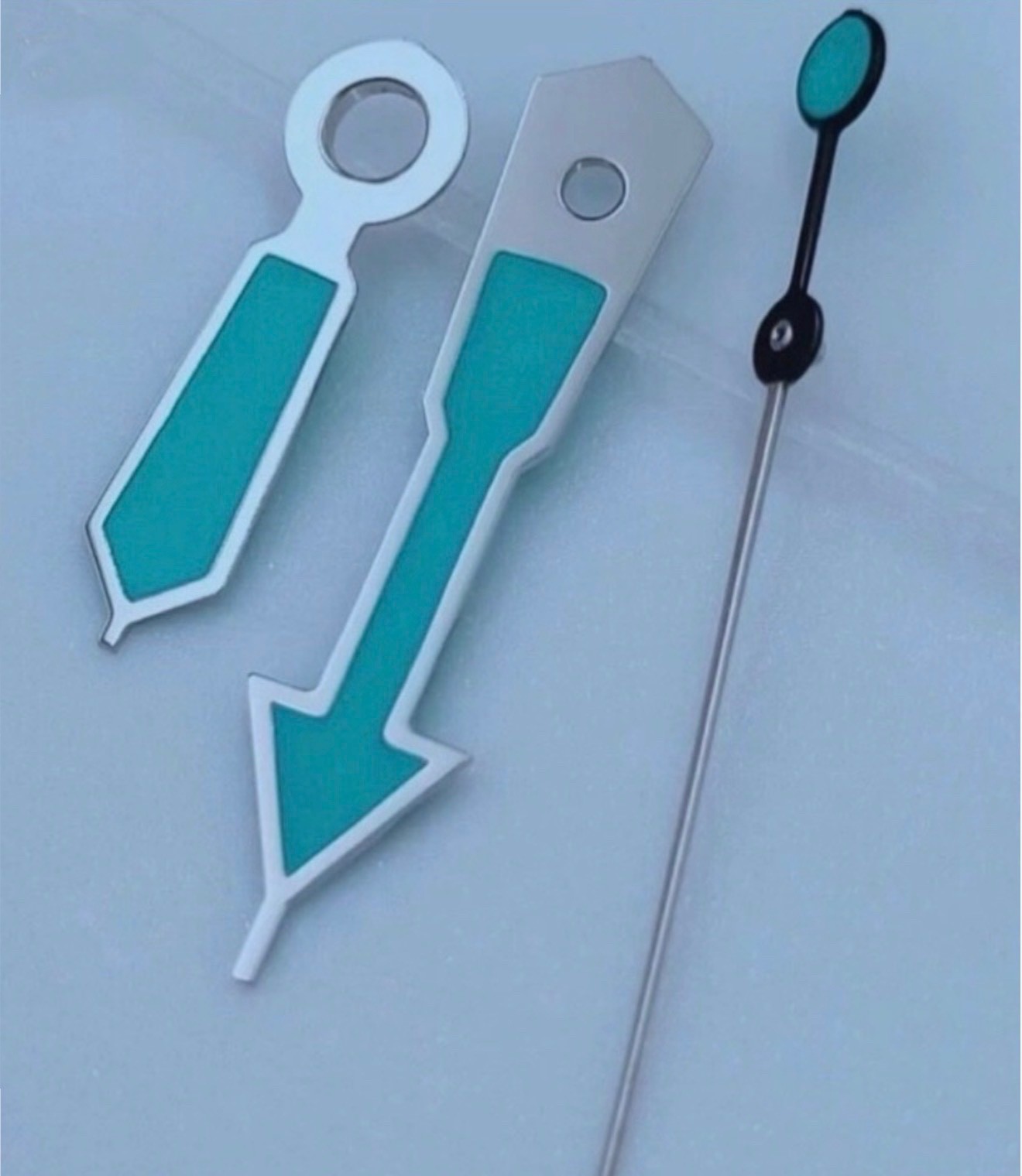 1 Set Luminous Watch Hand 12.5×12.5×8.5mm for NH35