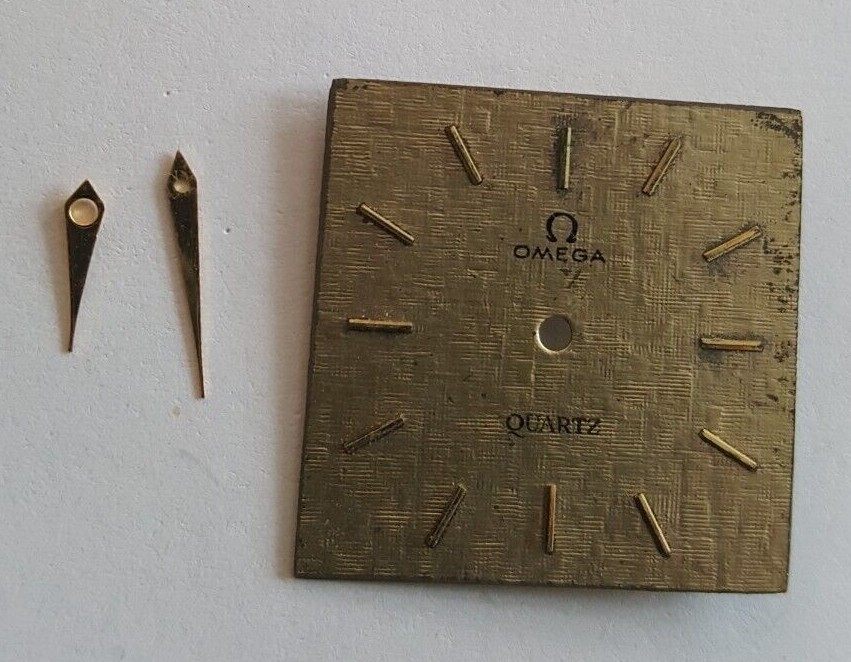 Omega Dial For Caliber 1380 + Hour and Minute Hands