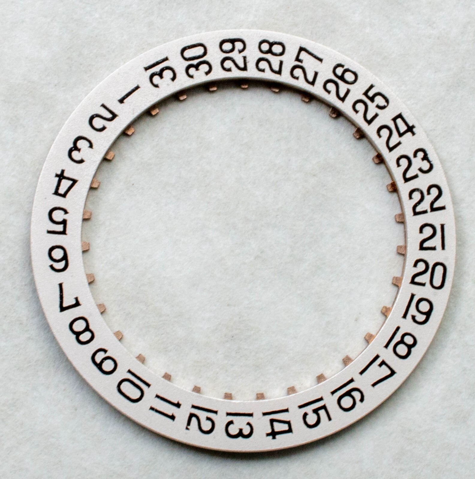 Hamilton 825 ETA 2789 2557 Date Ring Parts, Repair