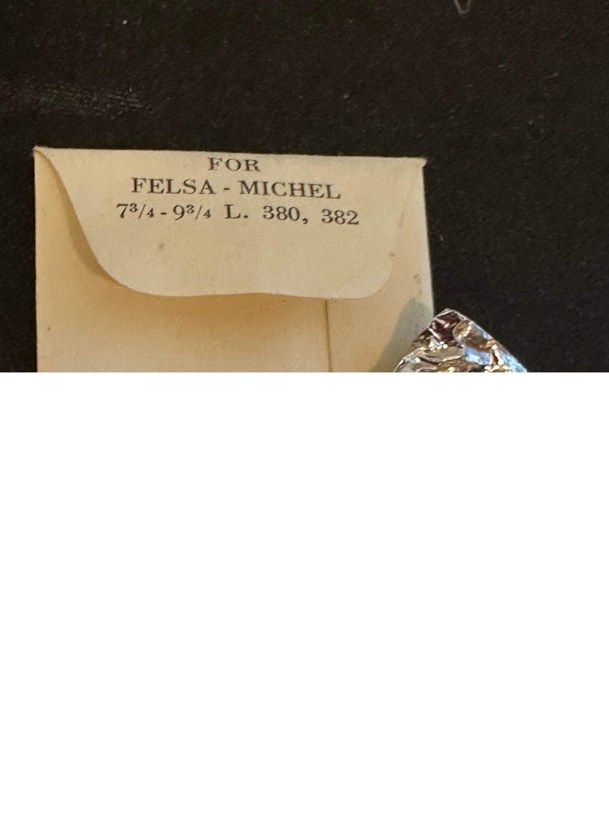 Samson Mainspring No. 50 for Felsa – Michel caliber 380, 382 – Steel