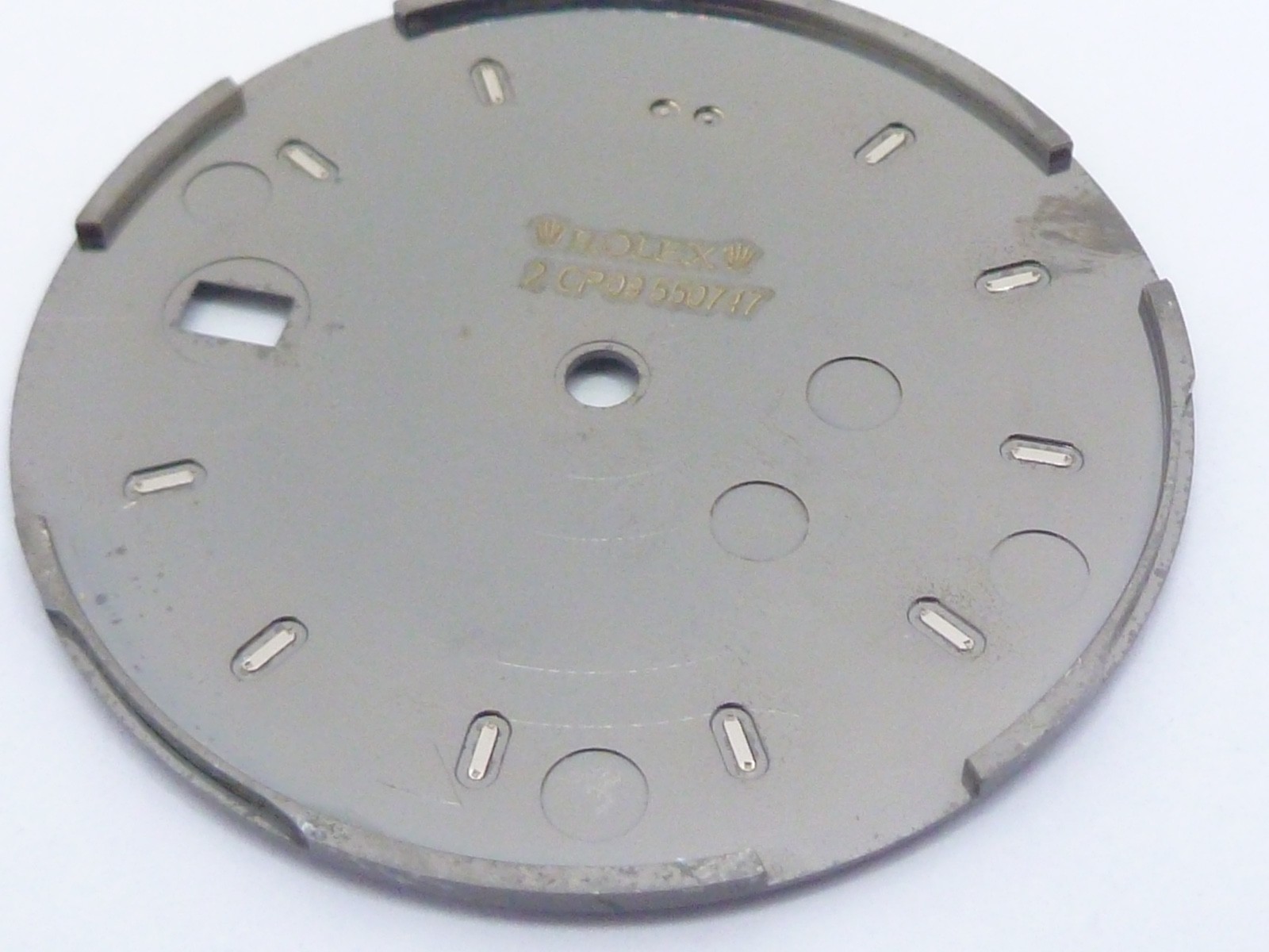 Original Rolex Datejust 126334 126300 Grey Rhodium Stick Dial 40mm New