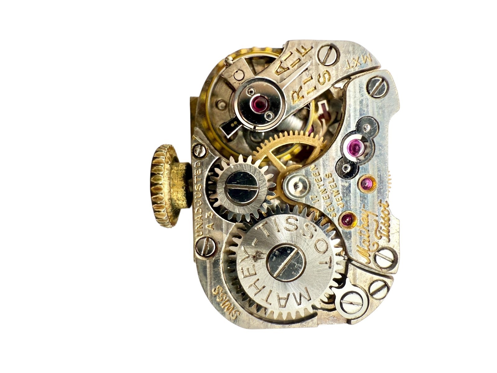 RUNNING Antique Mathey Tissot Manual Wind Ladies Watch Movement