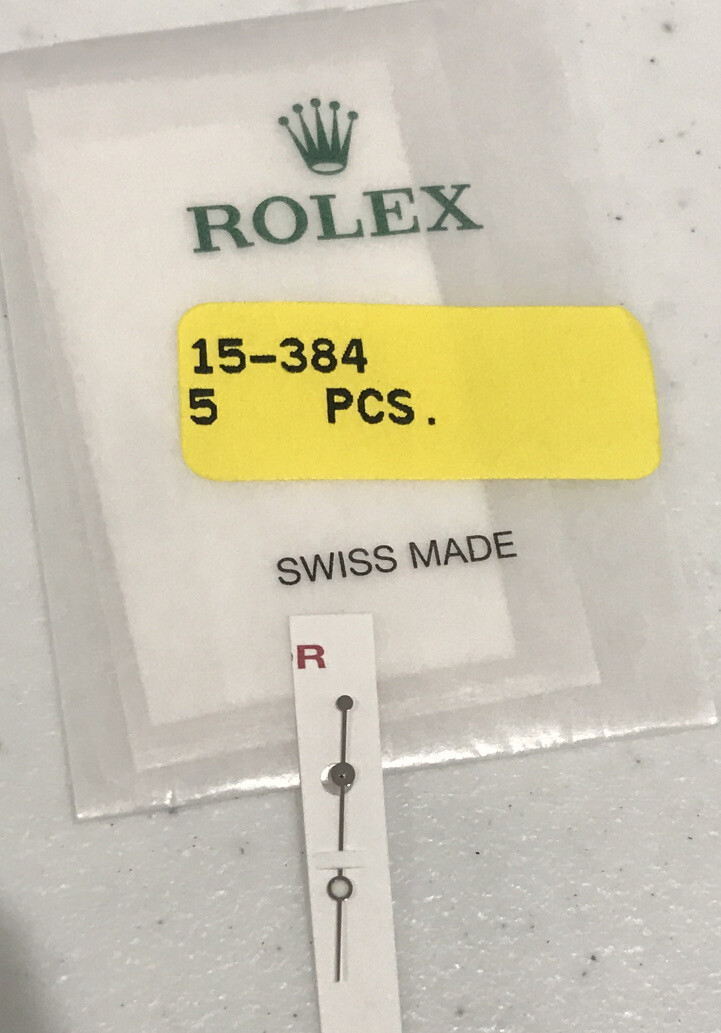 Rolex Second Hand 15-384 White Gold Genuine Price Per Hand model 116610