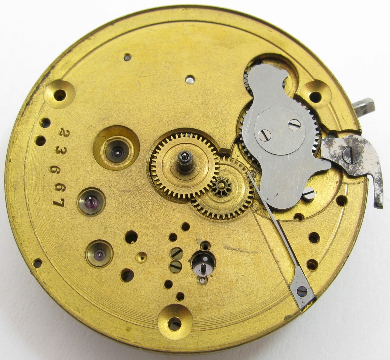 Waltham 14s 1884 Watch Movement 17 jewels fit OF case Serial 2823667 for parts