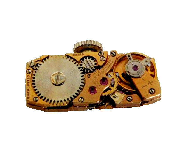 FONT 59.59- 21 WYLER MOVEMENT 17 JEWELS FOR PARTS or REPAIR.