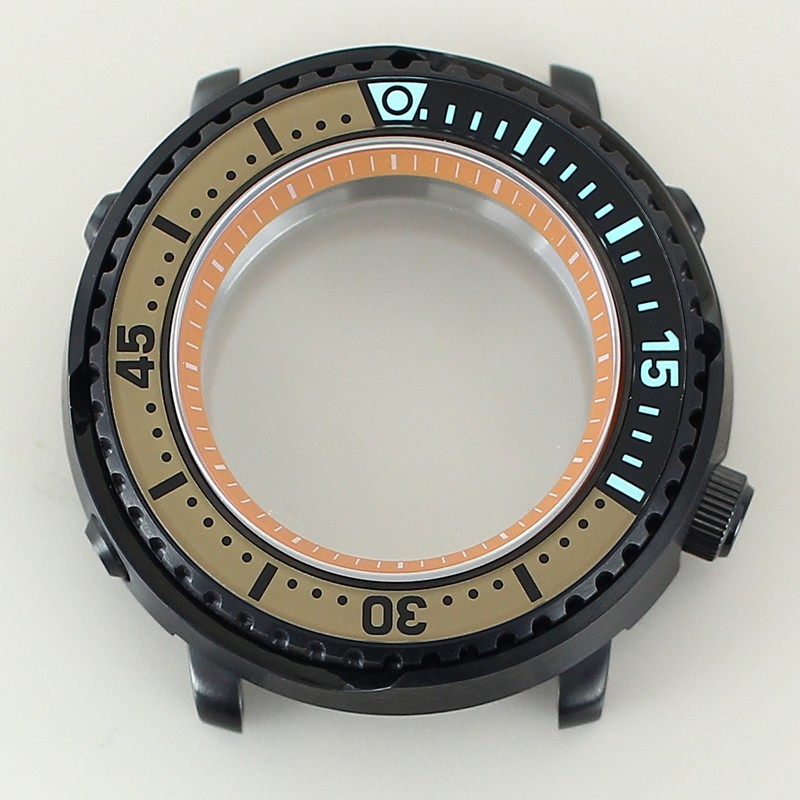 43.3mm Stainless Steel Watch Case for NH34 NH35 NH36 Movement 28.5mm Dial