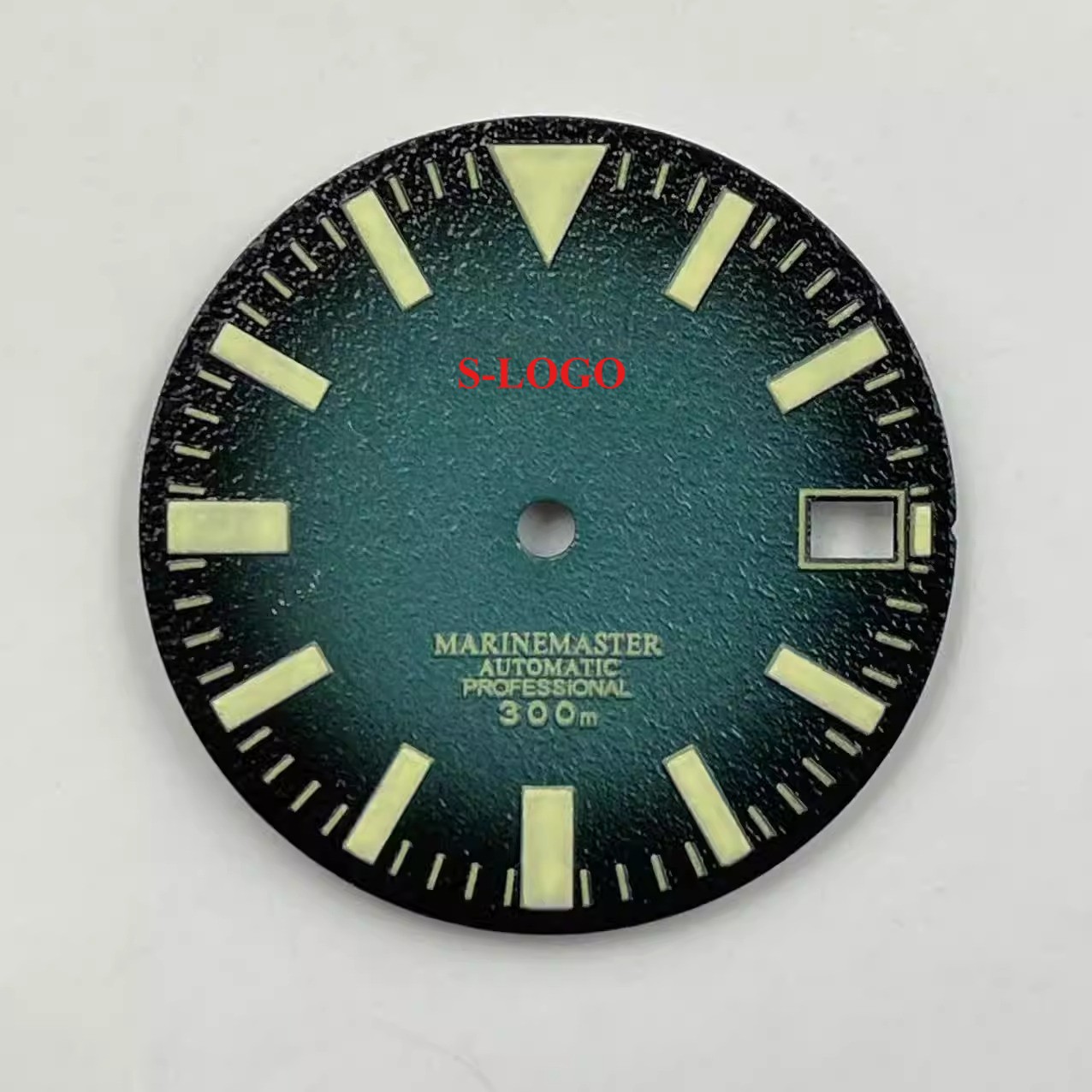 New NH35 Dial 28.5mm S-LOGO Green Luminous Fits NH35/36 Movement Watch Parts