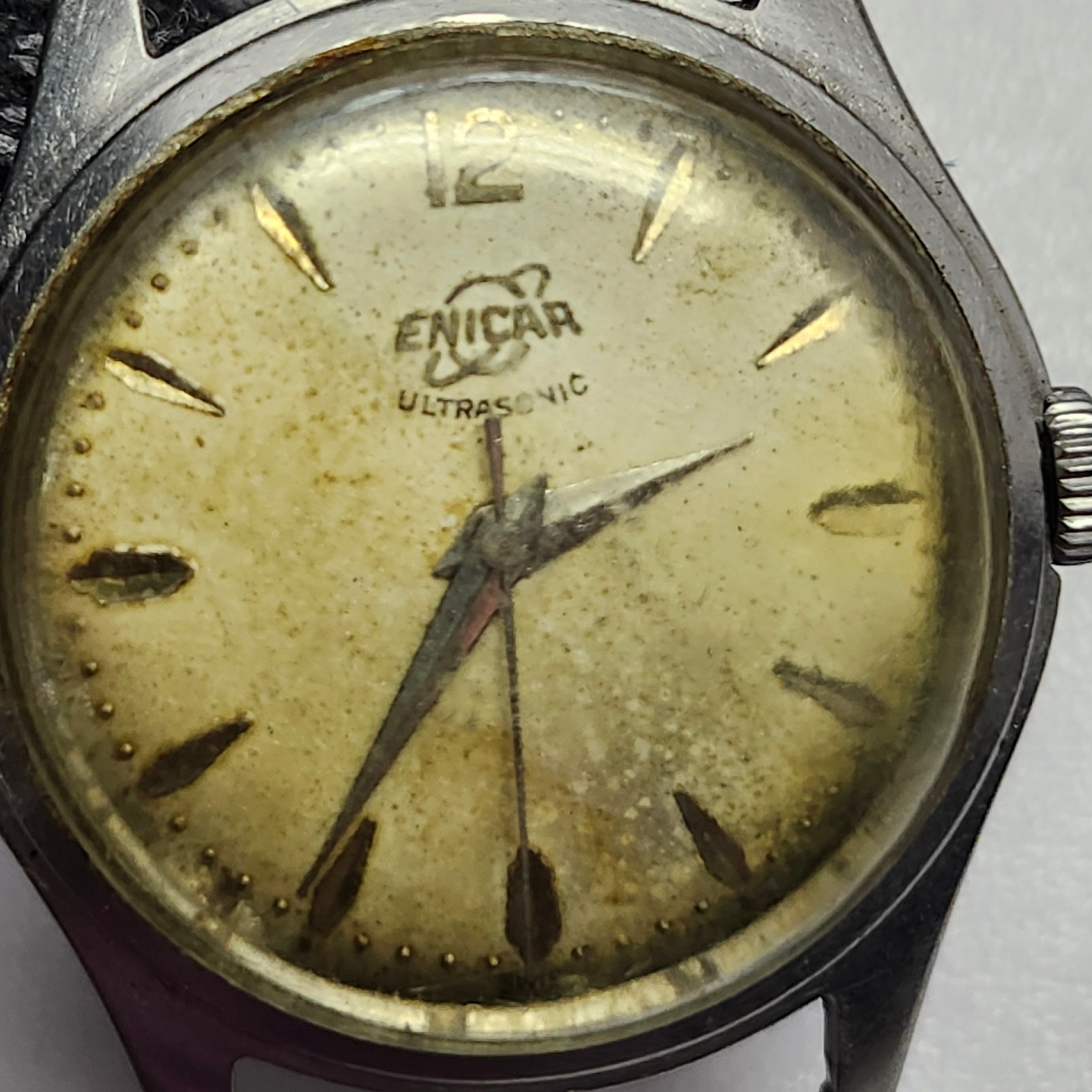 Enicar Ultrasonic 17-Jewel Swiss Mechanical Watch & Movement (Caliber 57-1-9a)