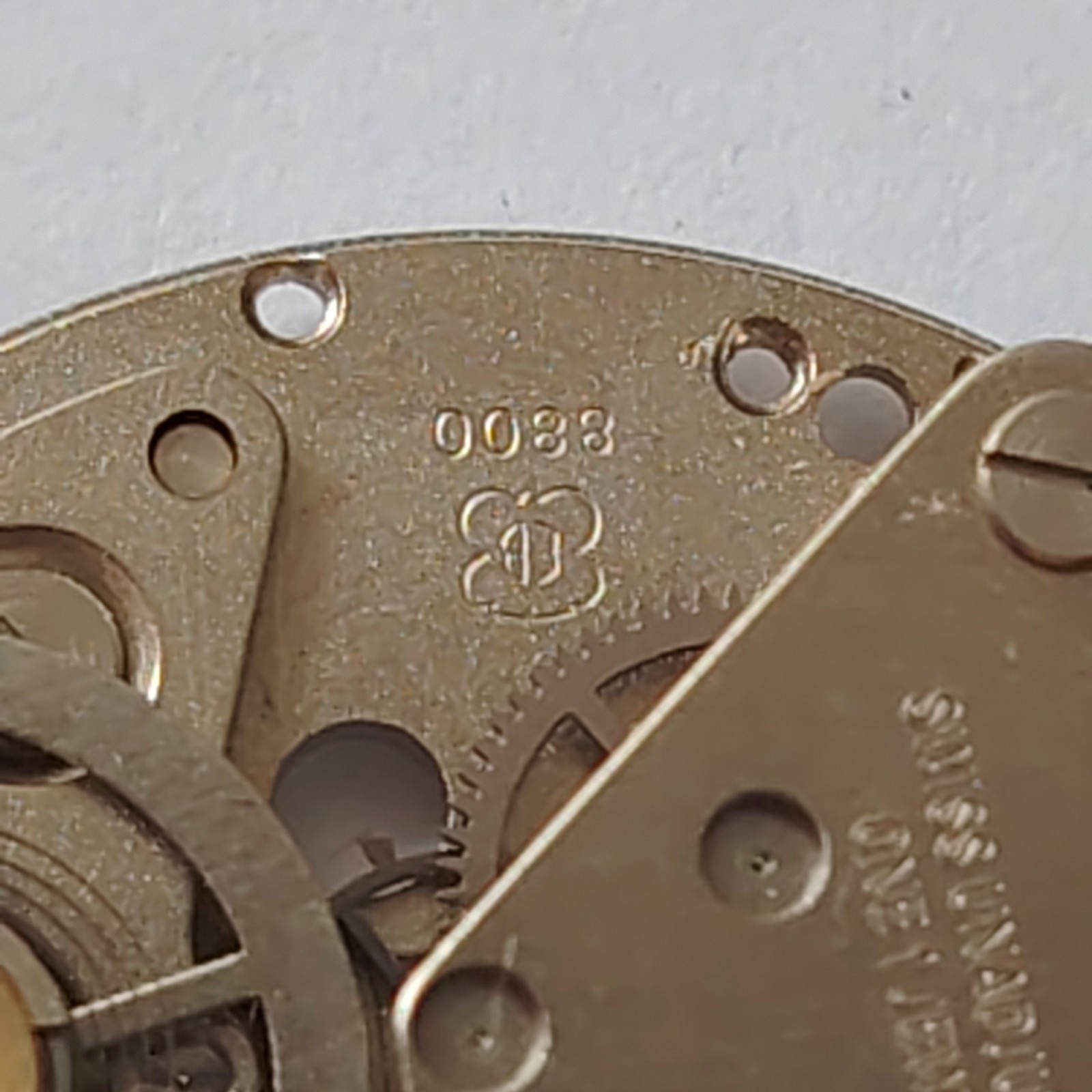 BULER WATCH EB 8800 MANUAL WINDING MOVEMENT FOR WATCH PARTS