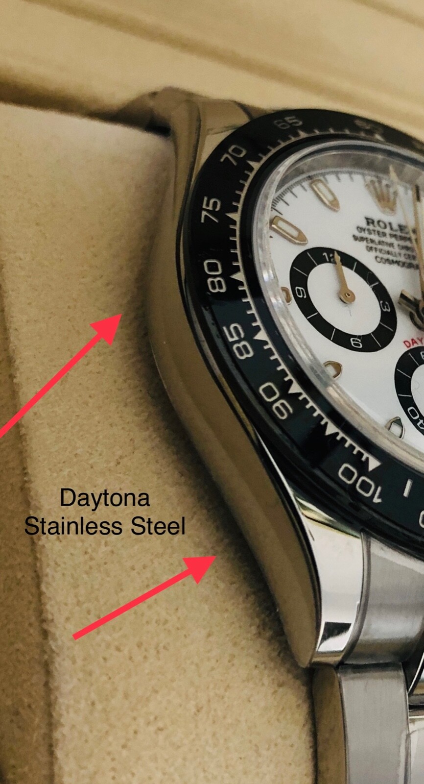 For-Rolex Daytona on OysterFlex Glidelock HD Protect Clasp Sides Top Lug Set x2