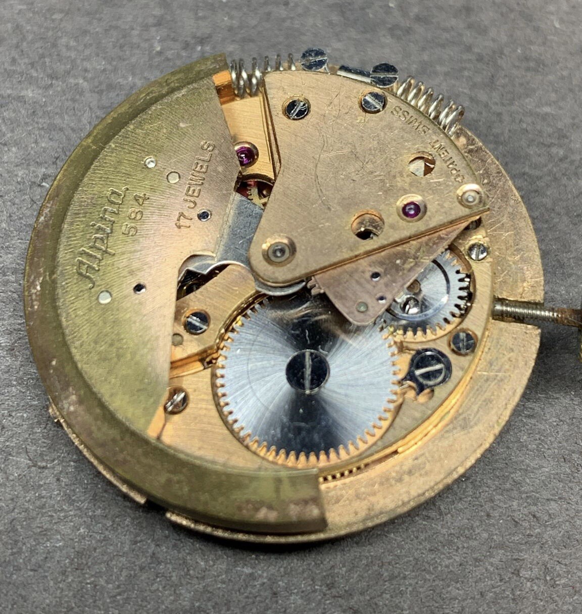 Genuine Alpina 584 Automatic Bumper Movement And Hands. Working