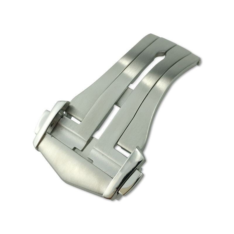 18mm High Grade Watch Band Folding Buckle Fits Omega Leather / Rubber Straps