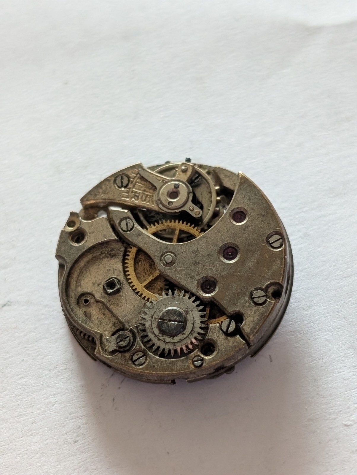 Vintage Cupillard 233 Mechanical Watch Movement (Untested)