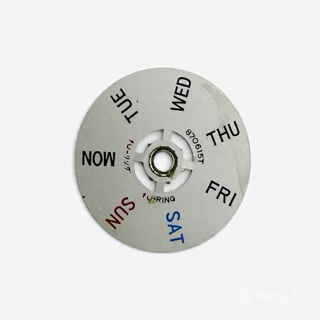 Calendar Disk 870615 Seiko Grand 6146-8000 Hi Beat 36000