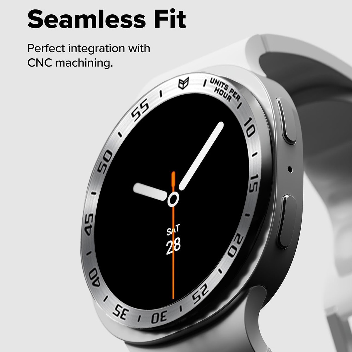 For Samsung Galaxy Watch 8 Classic 40/44/46mm Metal Bezel Ring Protective Cover