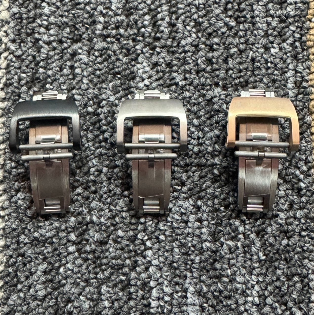 18mm Titanium Watch Band Clasp Buckle Fits Richard Mille RM011 RM030 RM035 RM055
