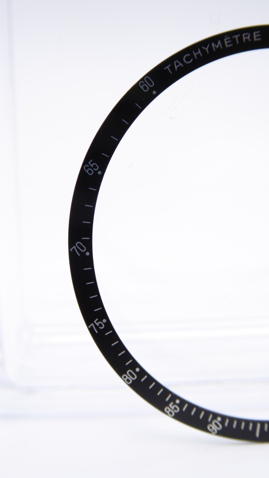 Omega Speedmaster Moonwatch Tachometer Insert black