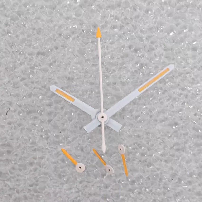 Watch Hands 6 Hands + Green Luminous Coating For Japanese Quartz VK63 Movement